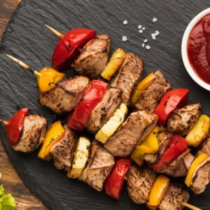 Pinchos morunos (2 unidades, ~180 g)