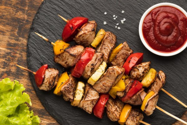 Pinchos morunos (2 unidades, ~180 g)