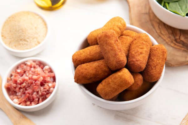 Croquetas de jamón (6 unidades ≈ 150 g)
